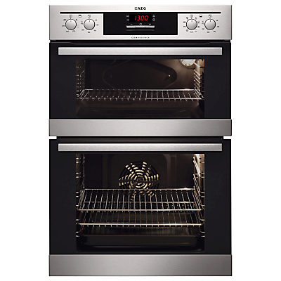 AEG DC4013021M Electric Built-In Double Oven, Stainless Steel AEG DC4013021M Electric Built-In Double Oven, Stainless Steel